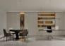 design modern 3d basement, floor plan and high quality render